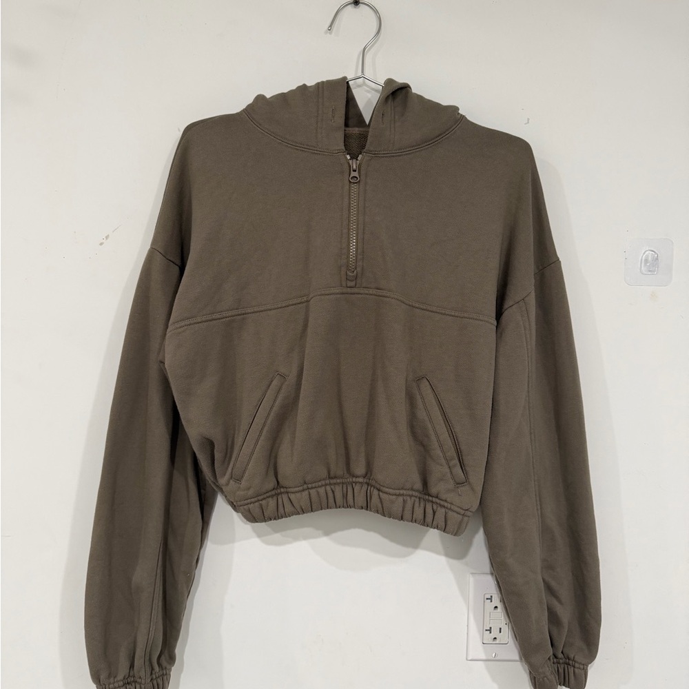 ALO Yoga Brown Hoodie Sweatshirt